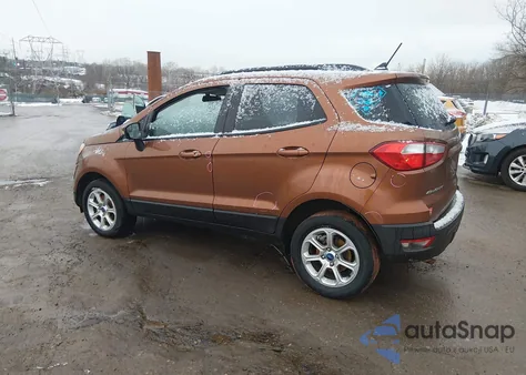 2018 Ford Ecosport Se z USA, uszkodzony, nr VIN MAJ6P1UL3JC218018